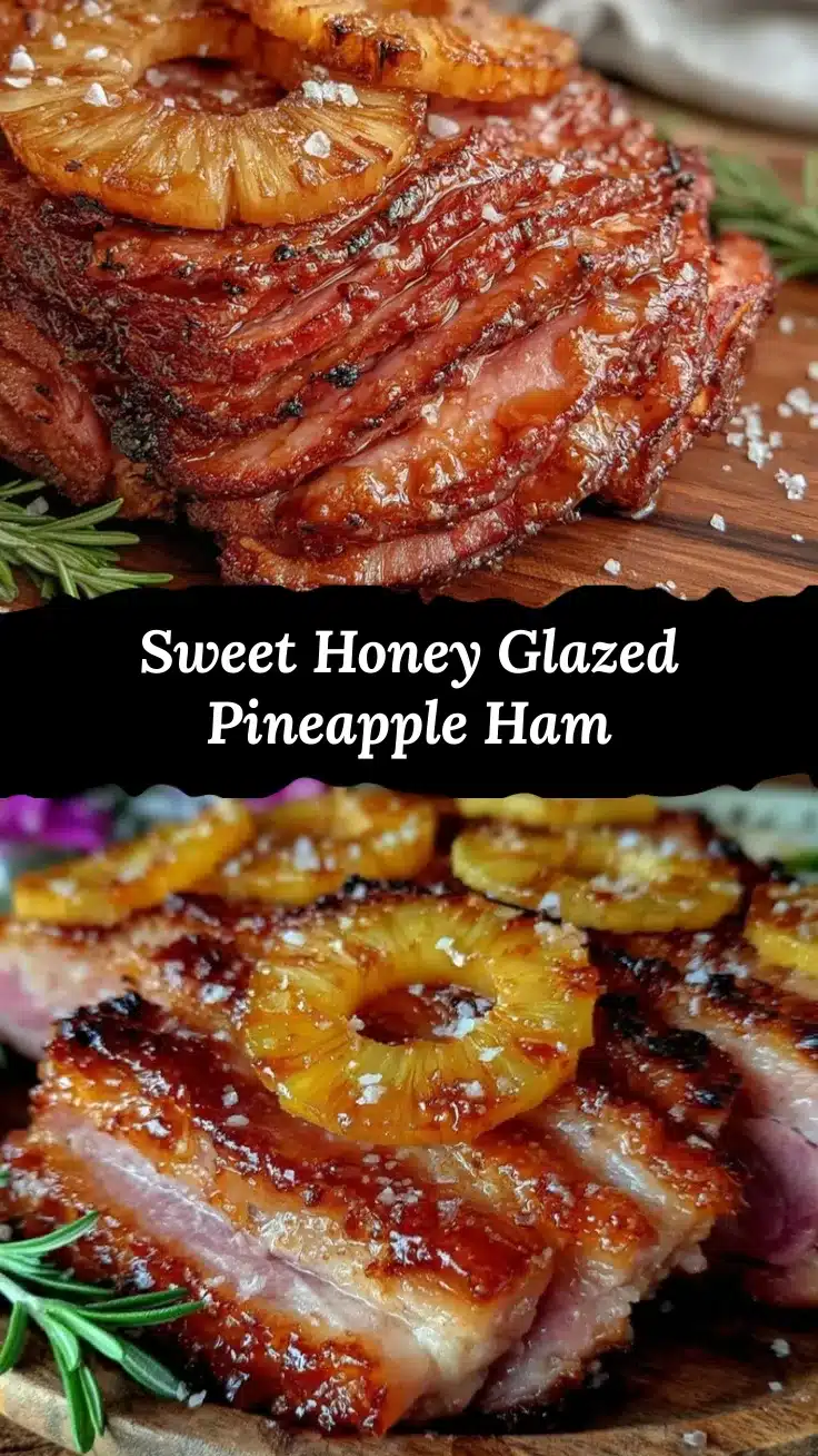 honey glazed ham with pineapple recipe
