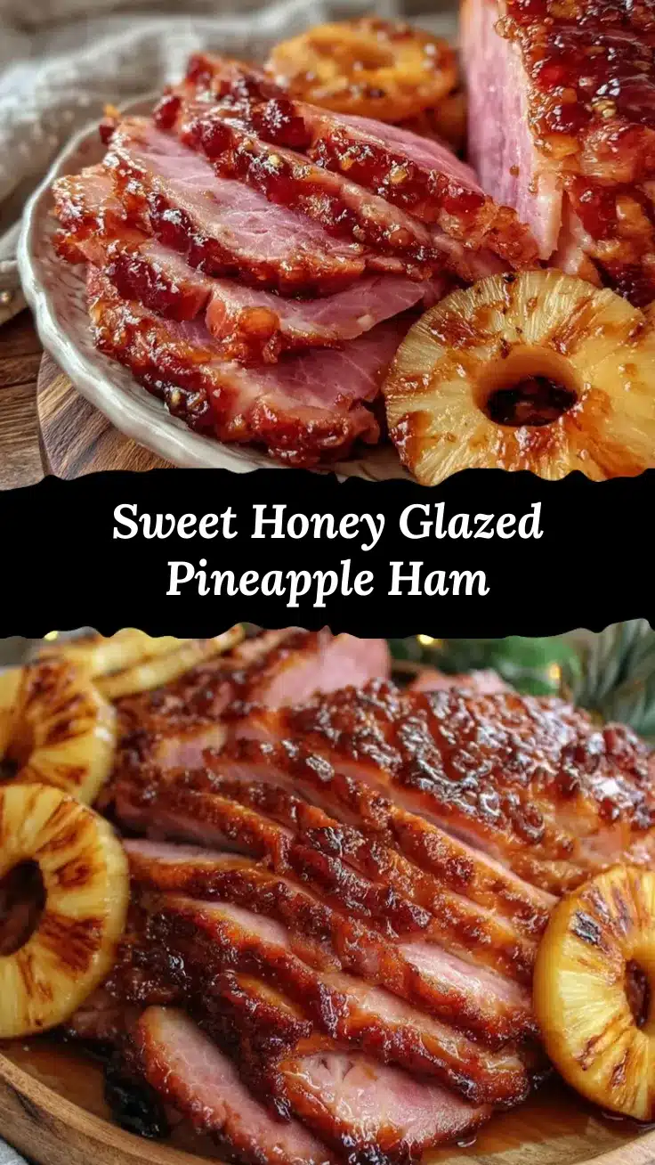 honey glazed ham with pineapple recipe