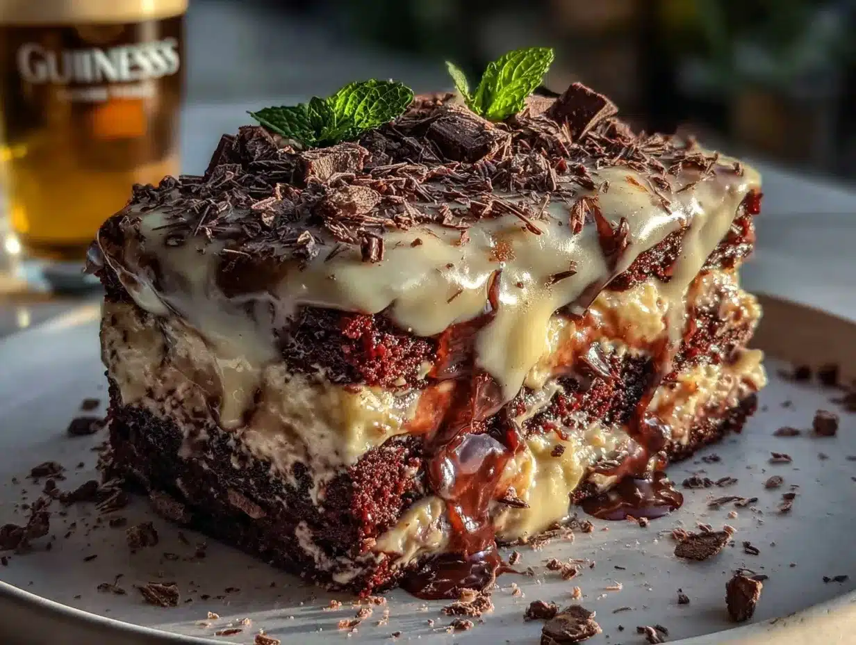 irish car bomb cake preparation steps
