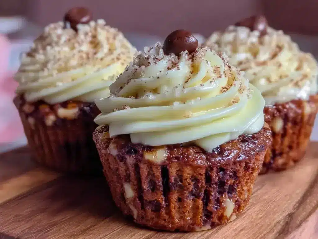 irish coffee cupcakes - featured image