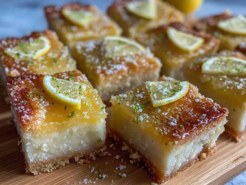 lemon bars recipe - featured image