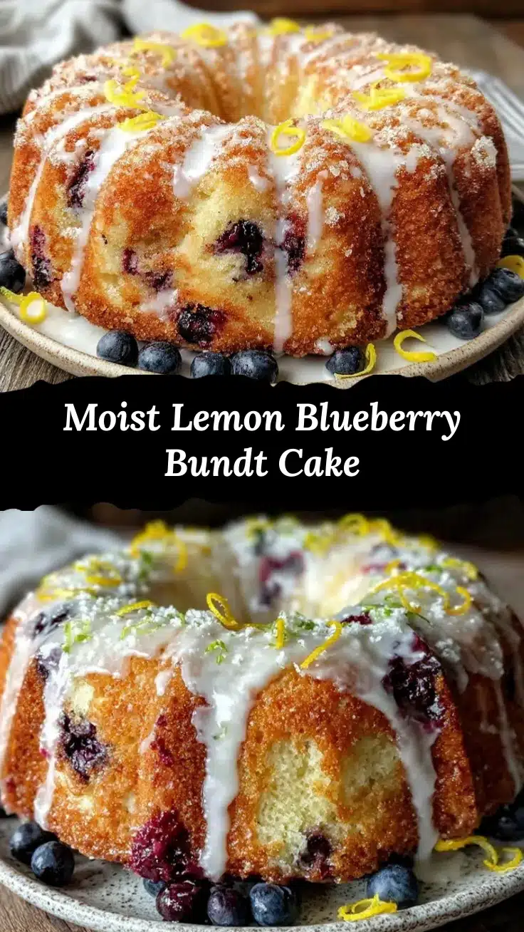 lemon blueberry bundt cake recipe