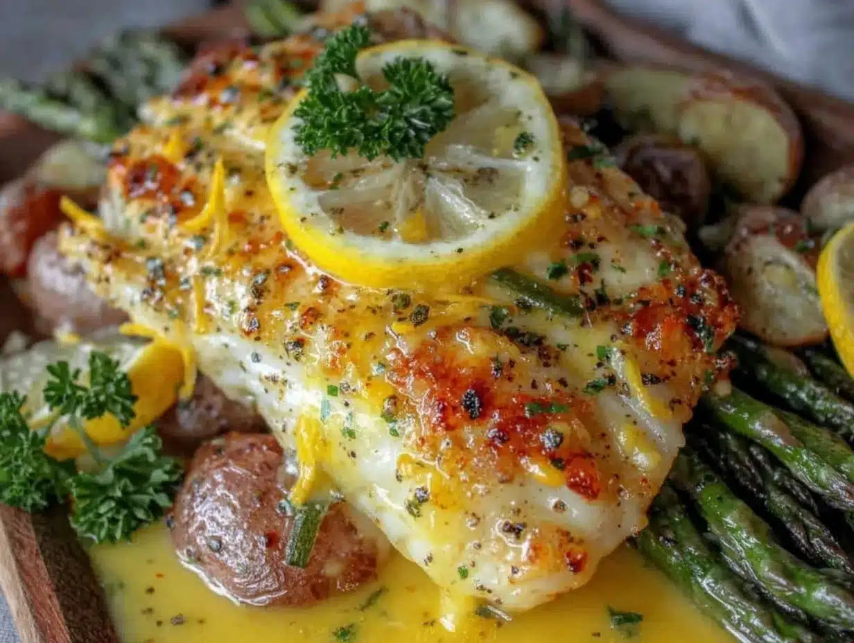 lemon butter tilapia recipe preparation steps