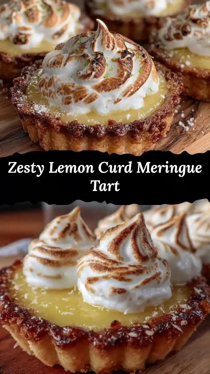 lemon curd tart with meringue recipe