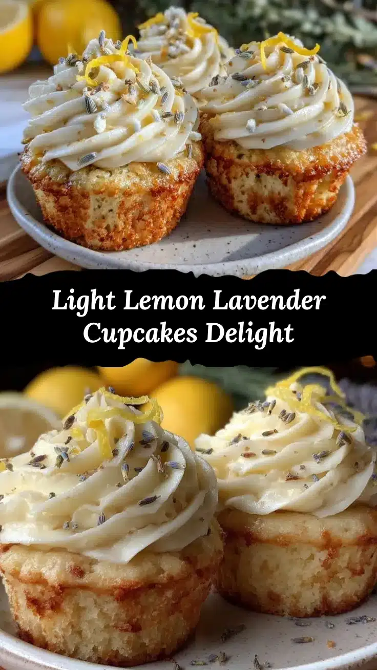 lemon lavender cupcakes recipe