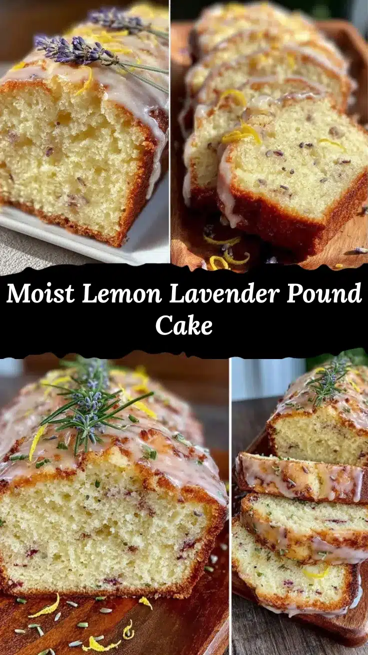 lemon lavender pound cake recipe
