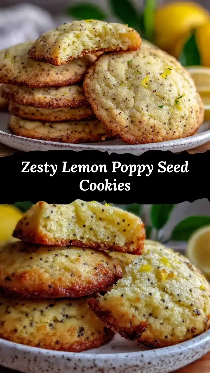 lemon poppy seed cookies recipe