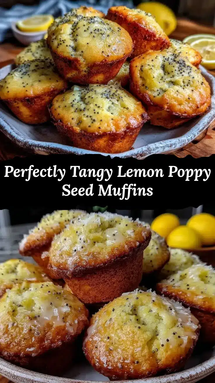 lemon poppy seed muffins recipe
