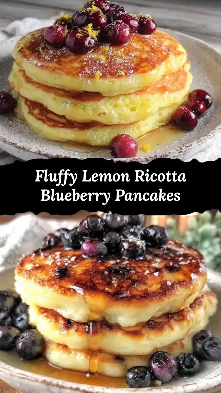 lemon ricotta pancakes recipe