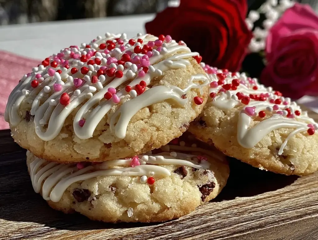 loaded sweetheart sugar cookies - featured image