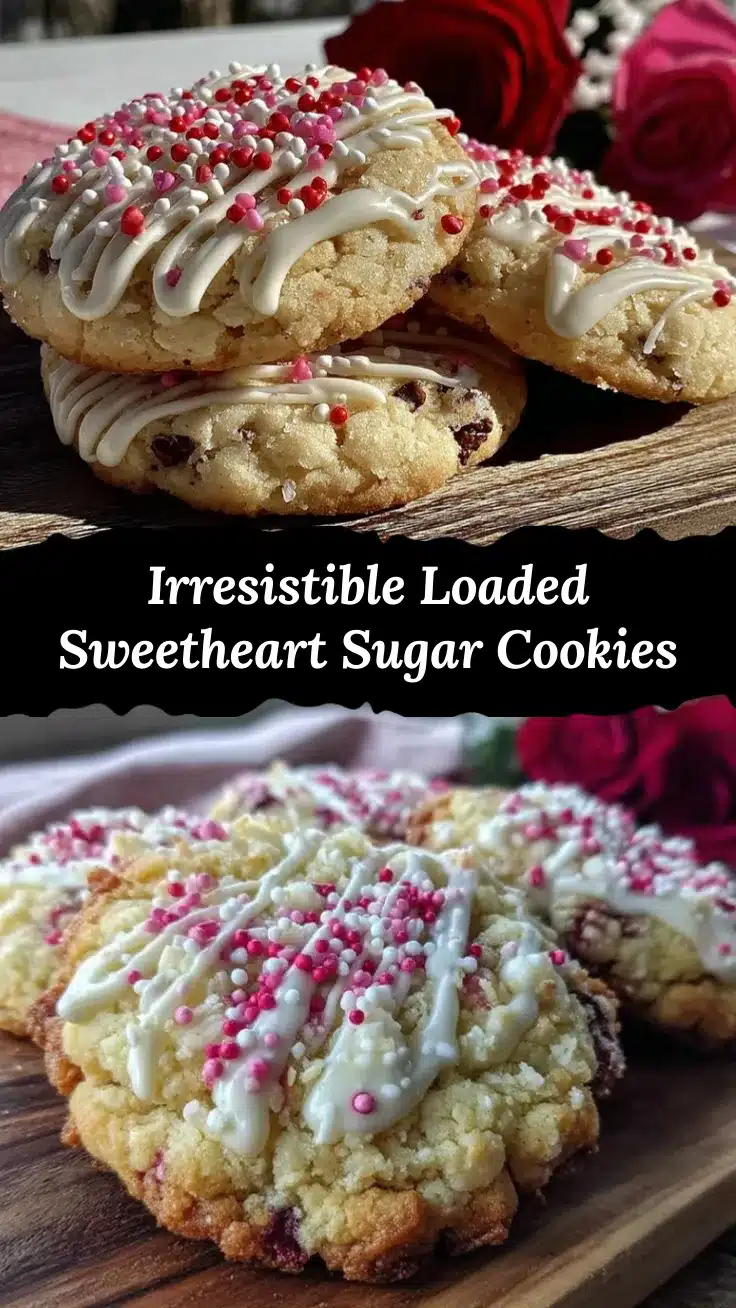 loaded sweetheart sugar cookies recipe