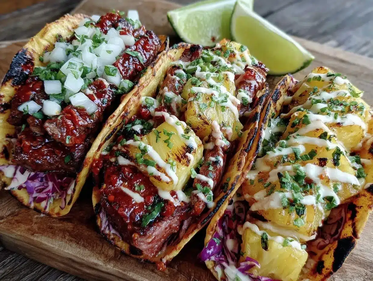 mexican street tacos preparation steps