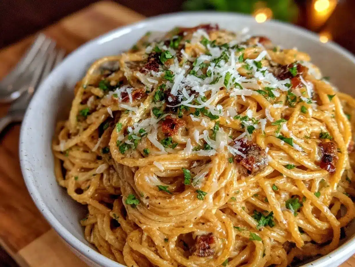 Million Dollar Spaghetti preparation steps