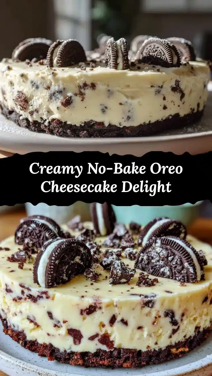 no-bake Oreo cheesecake recipe recipe