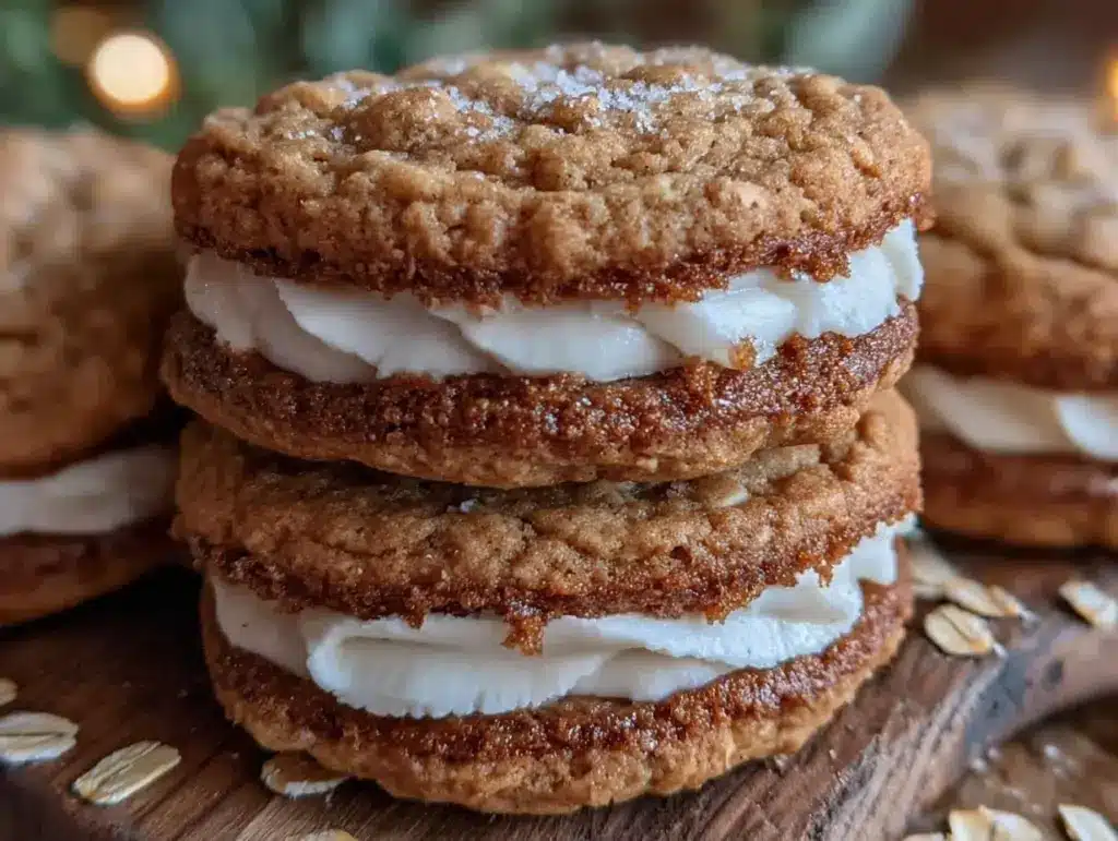 oatmeal cream pie cookies - featured image