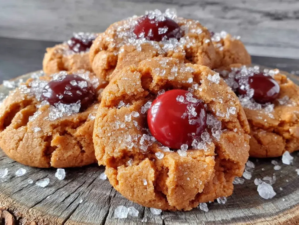 peanut butter blossoms cookies recipe - featured image