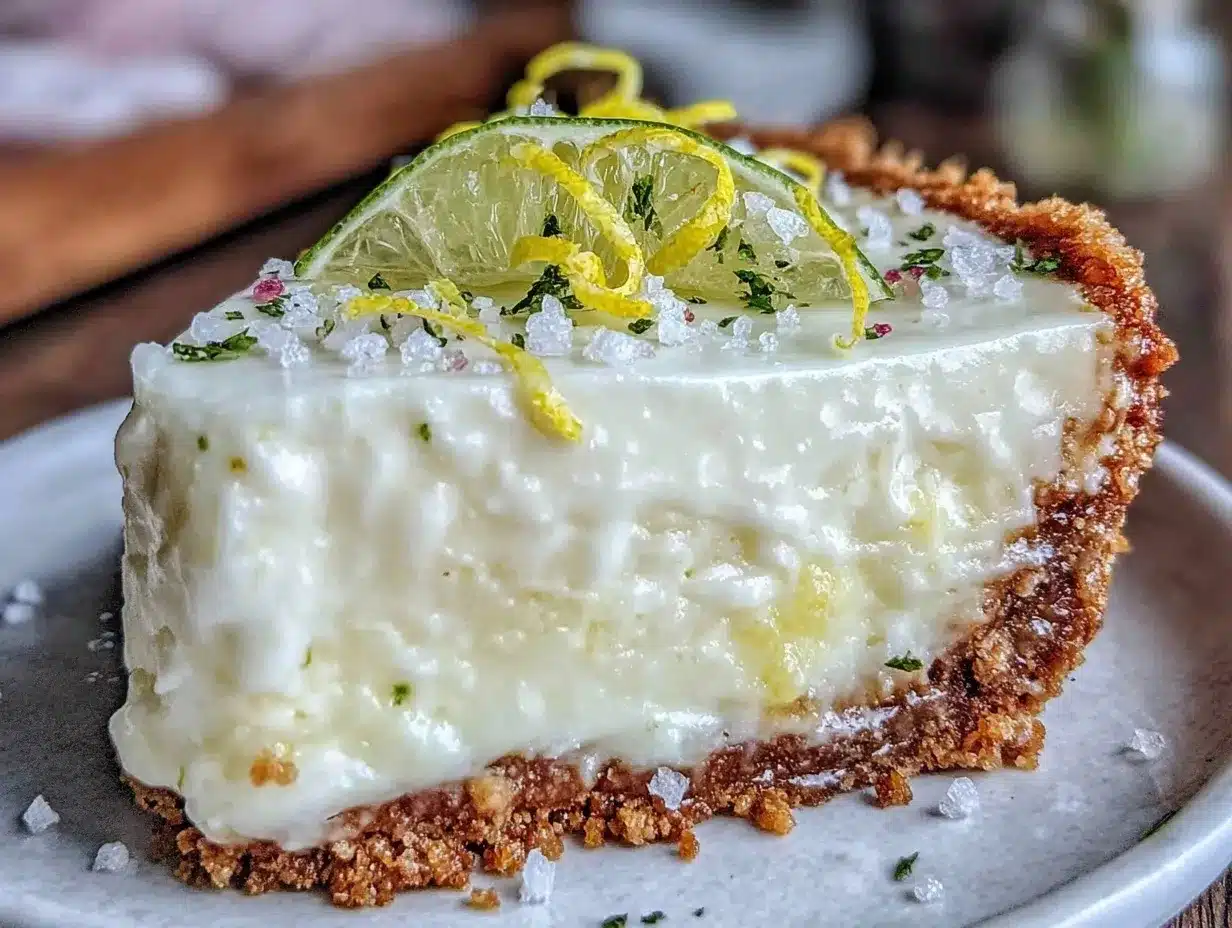 quick frozen margarita pie preparation steps
