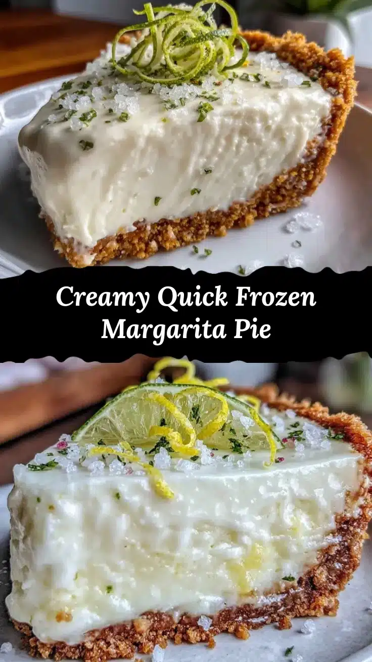 quick frozen margarita pie recipe