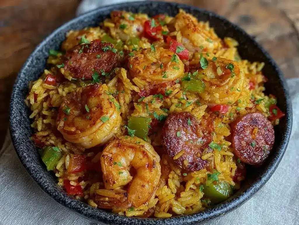 quick jambalaya recipe - featured image