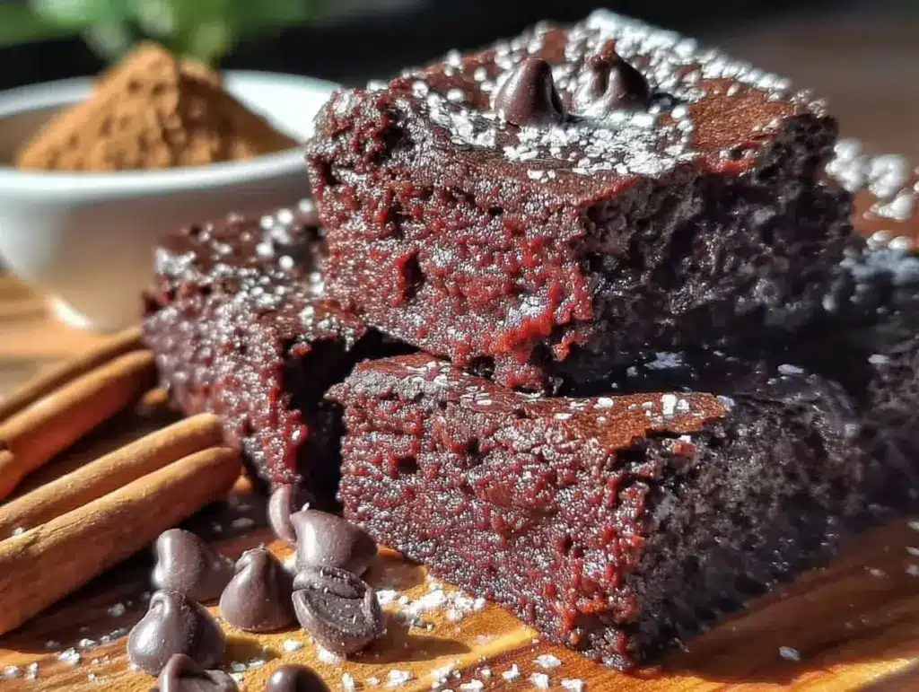 quick Mexican chocolate brownies - featured image