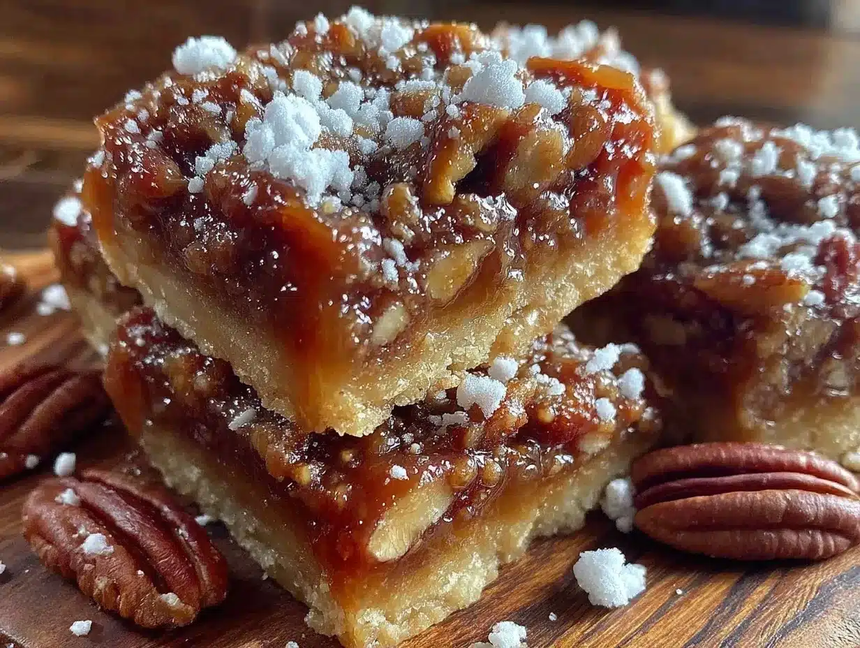 quick praline pecan bars preparation steps