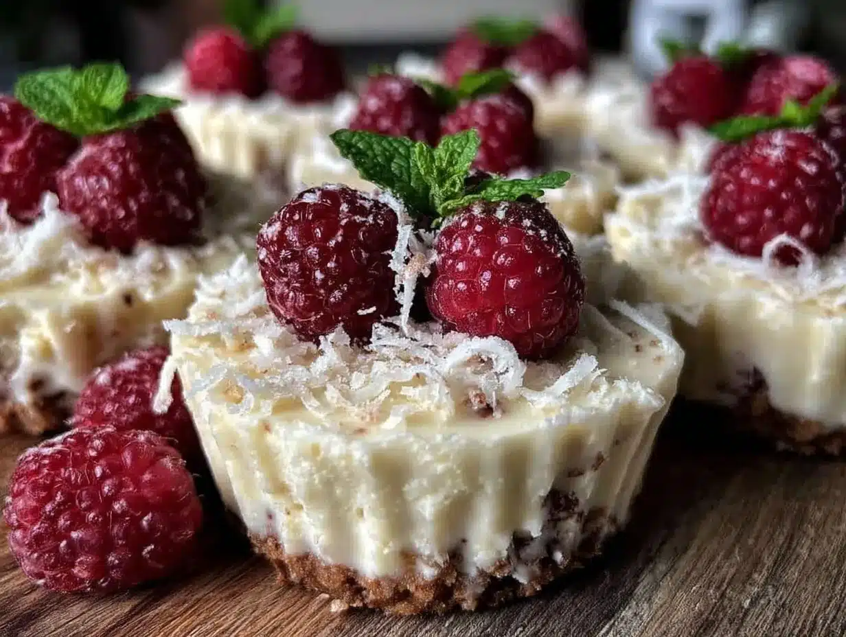 raspberry white chocolate mousse cups preparation steps