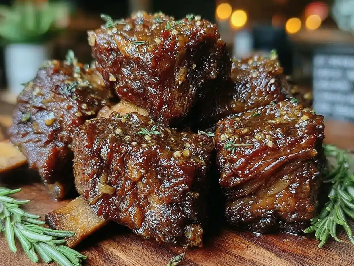 red wine braised short ribs preparation steps