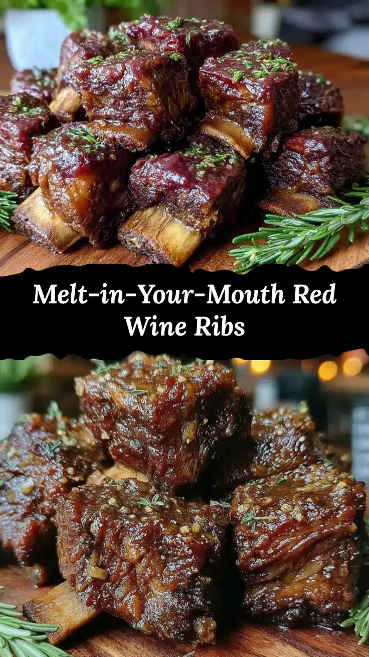 red wine braised short ribs recipe