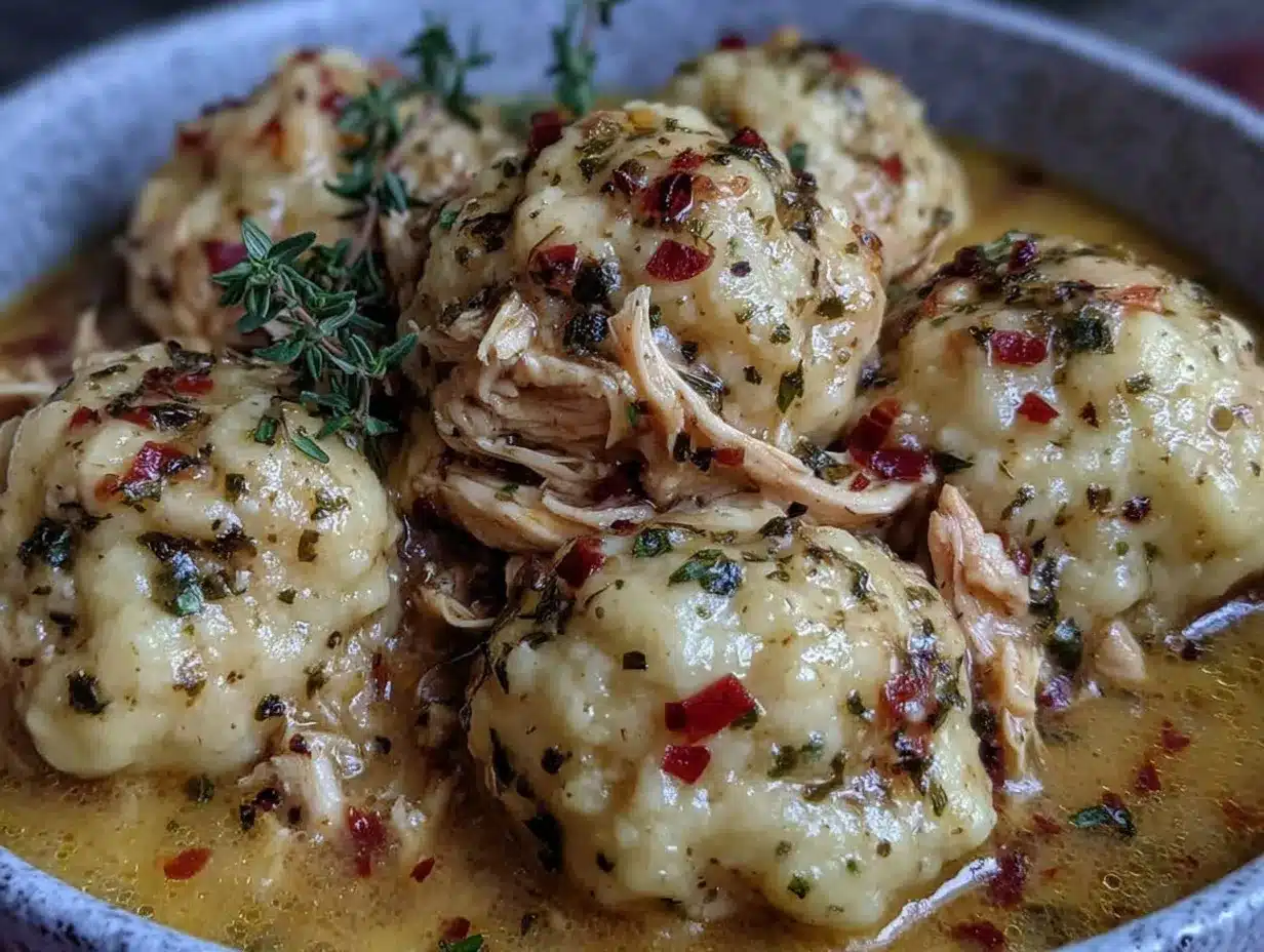 slow cooker chicken and dumplings preparation steps