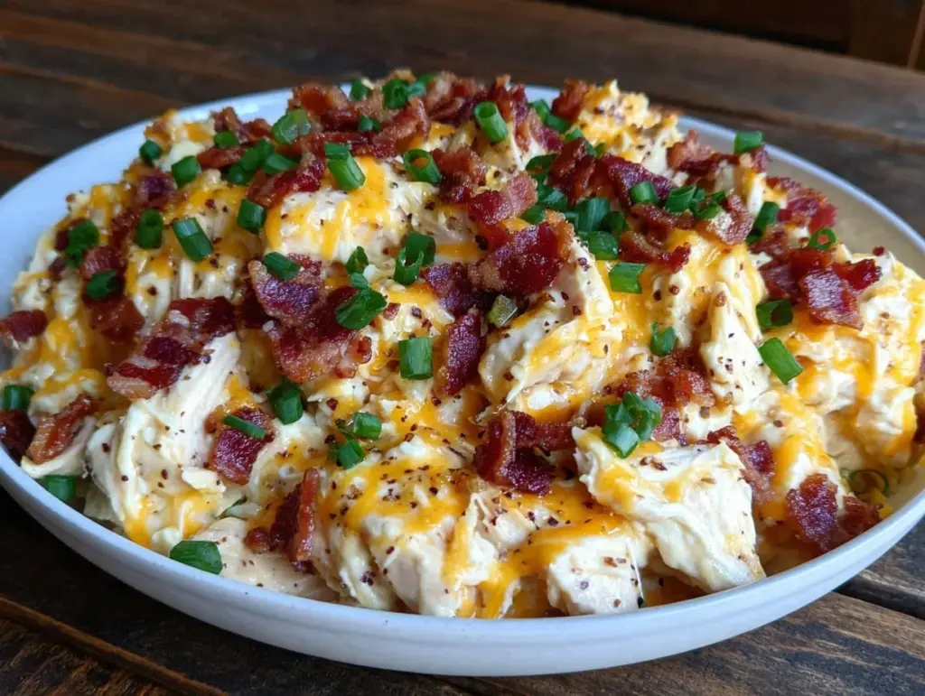 slow cooker crack chicken recipe - featured image