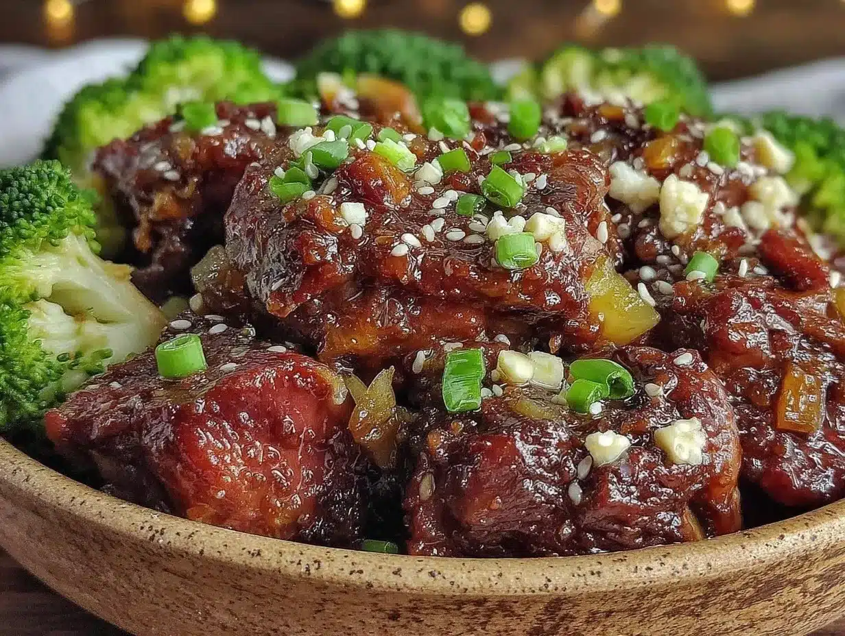 slow cooker honey garlic chicken preparation steps
