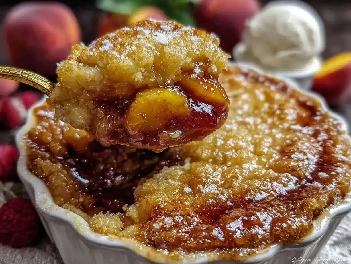 southern peach cobbler recipe preparation steps