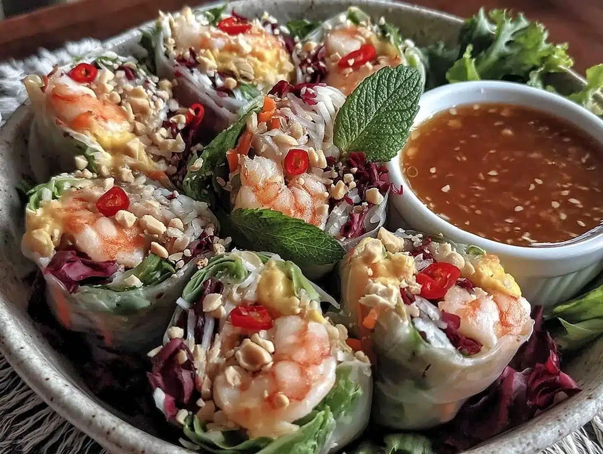 spring roll bowl recipe preparation steps