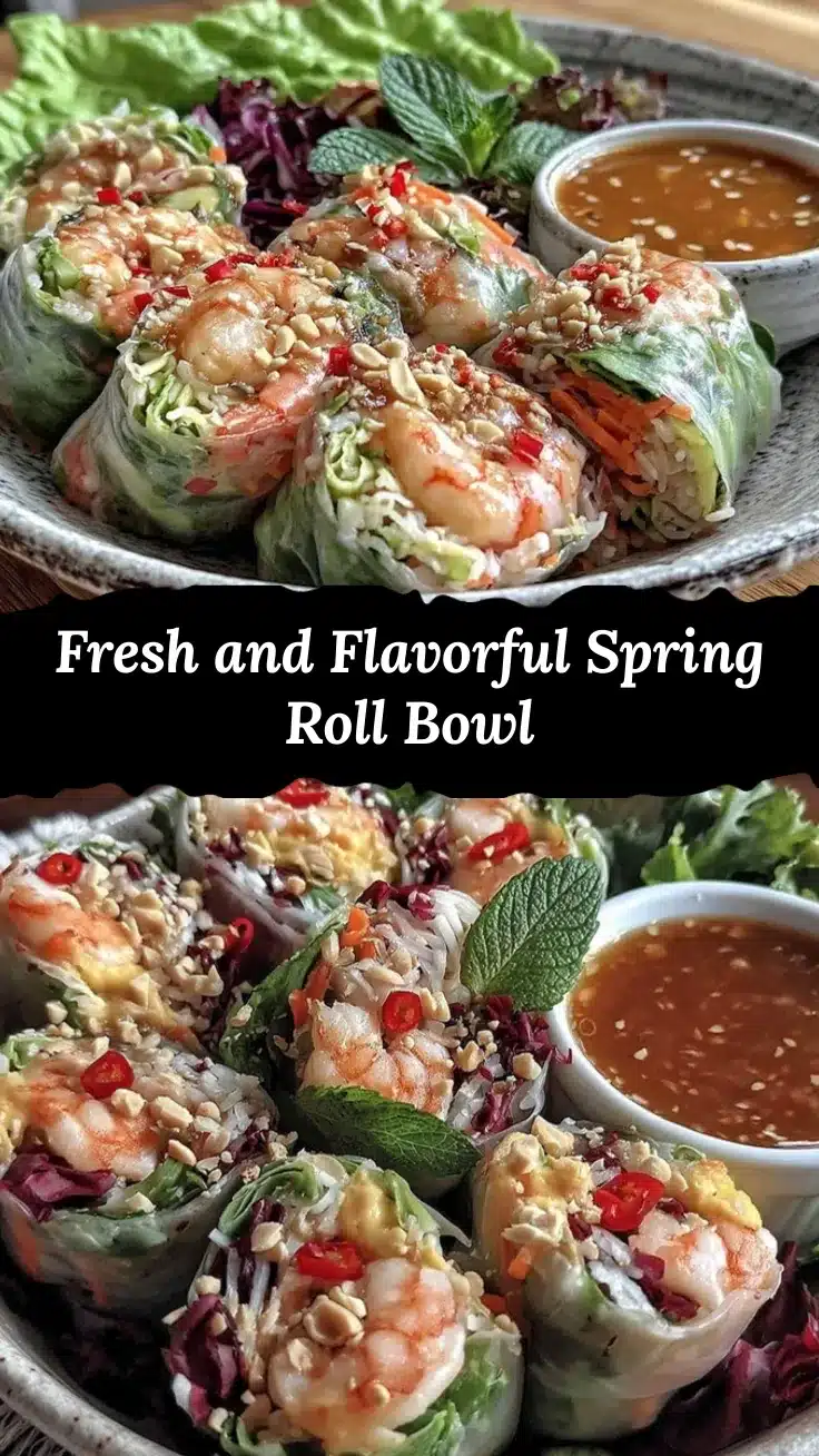 spring roll bowl recipe recipe