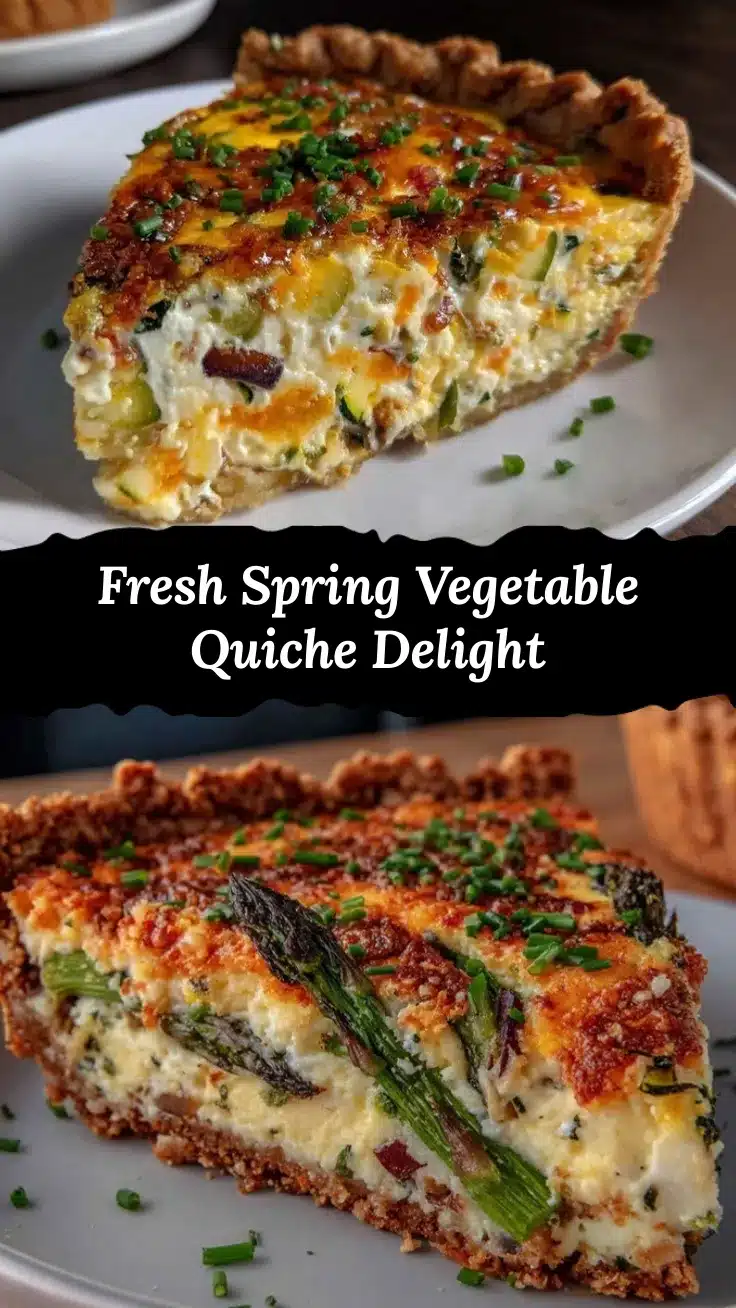 spring vegetable quiche recipe