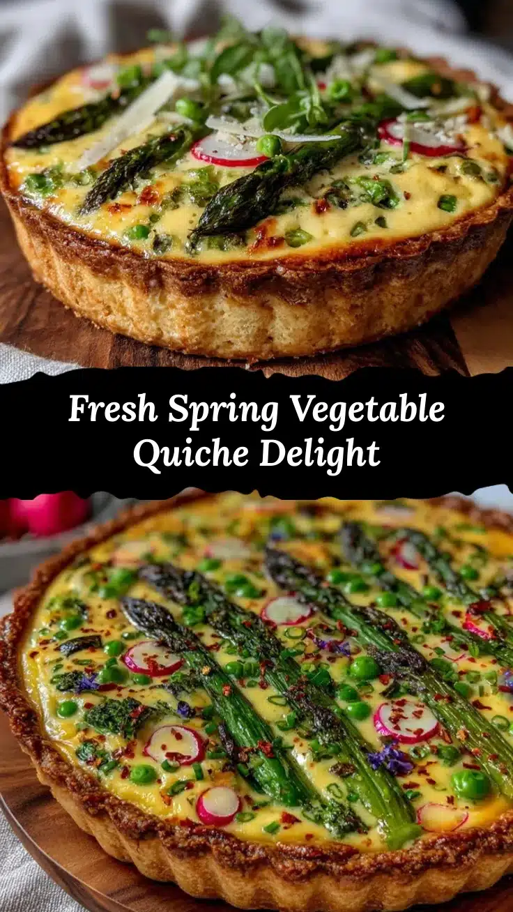 spring vegetable quiche recipe