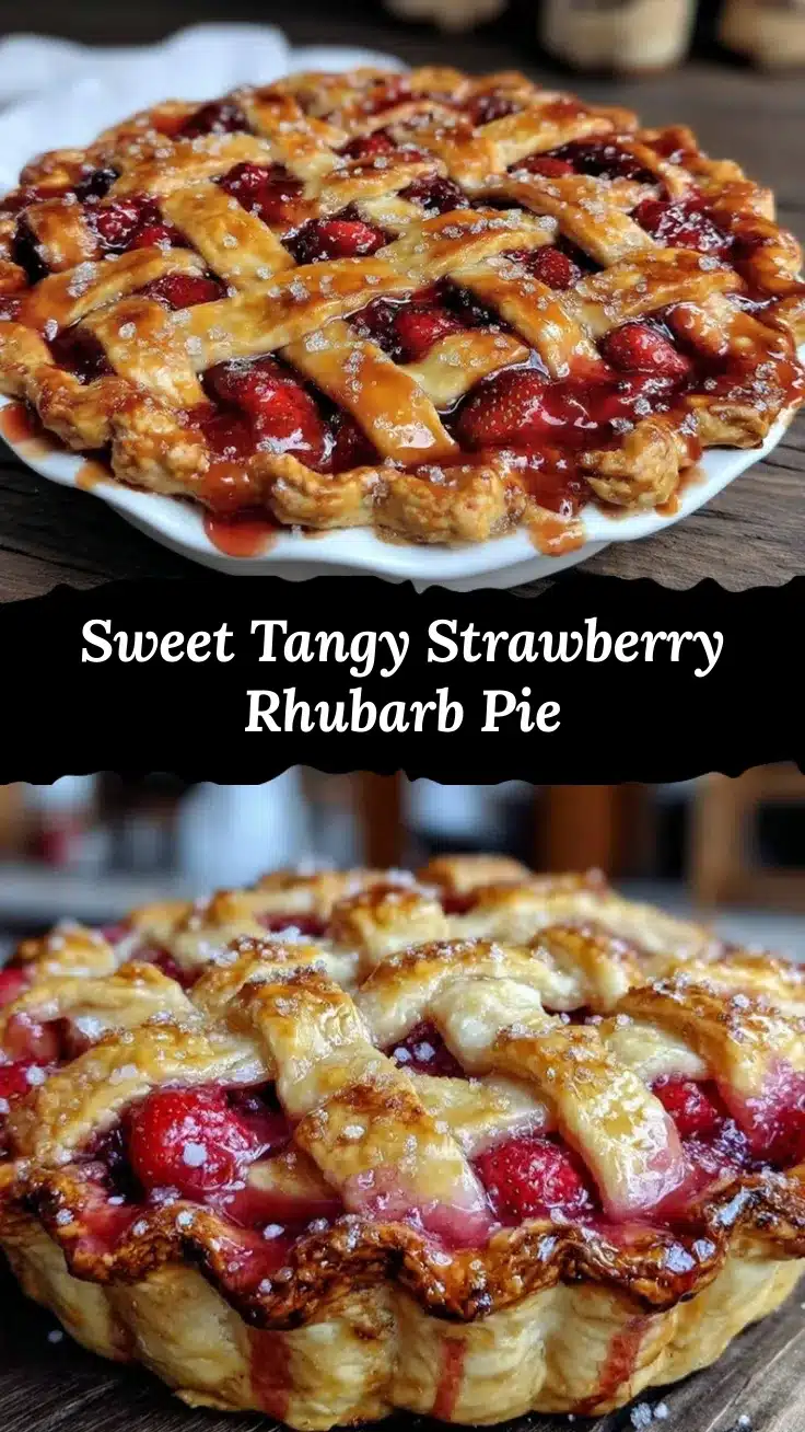 strawberry rhubarb pie recipe