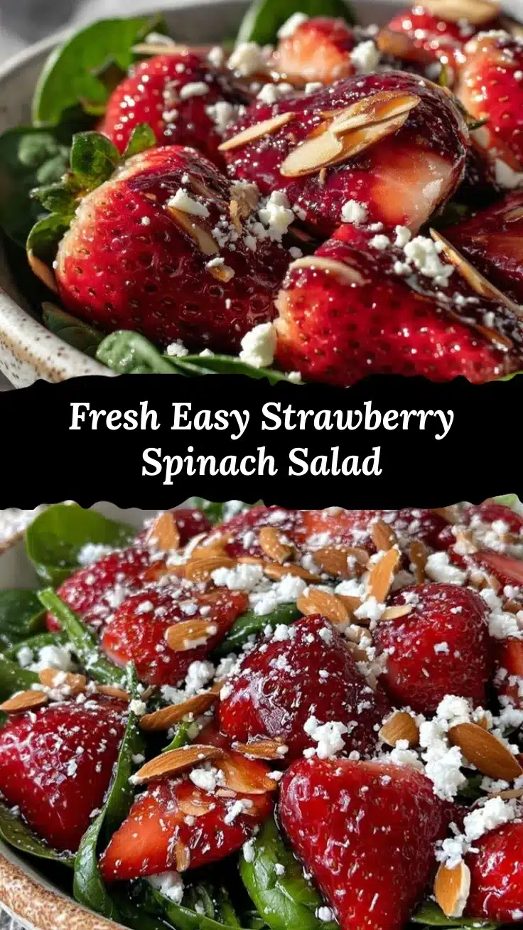 strawberry spinach salad recipe