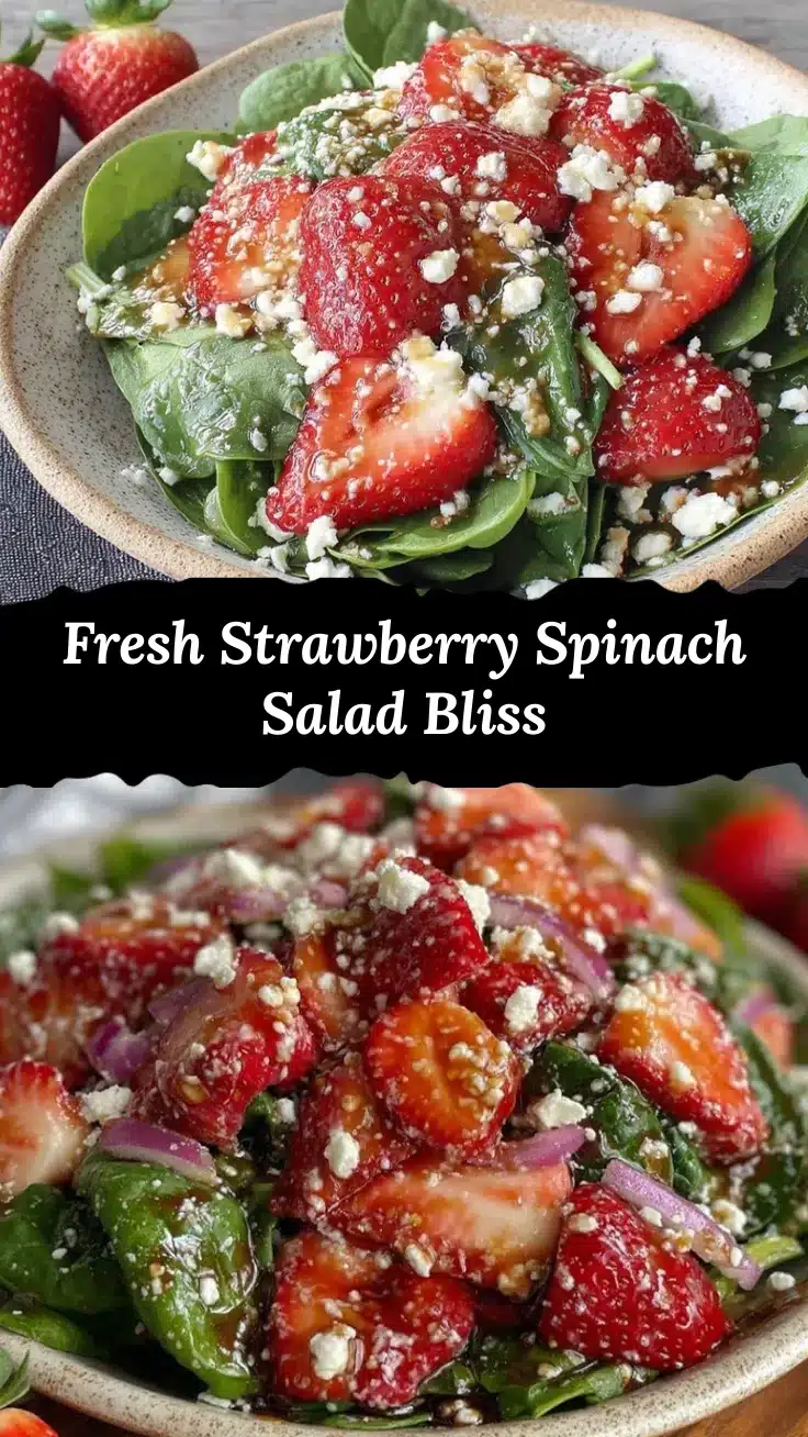 strawberry spinach salad recipe