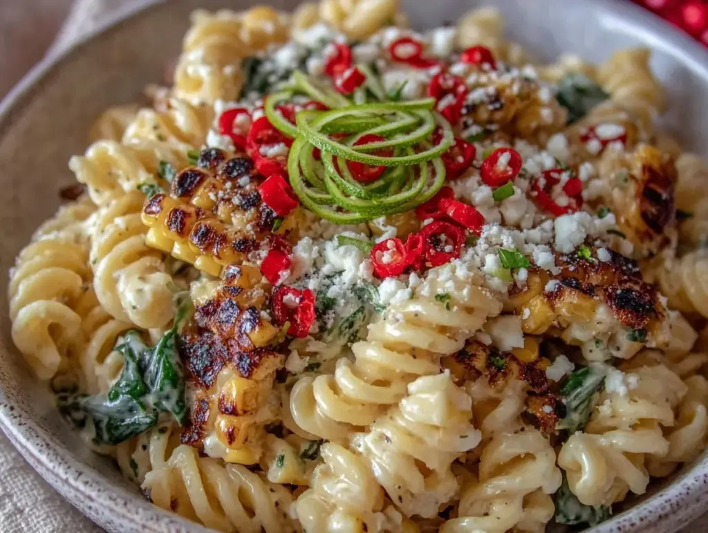 street corn pasta salad - featured image