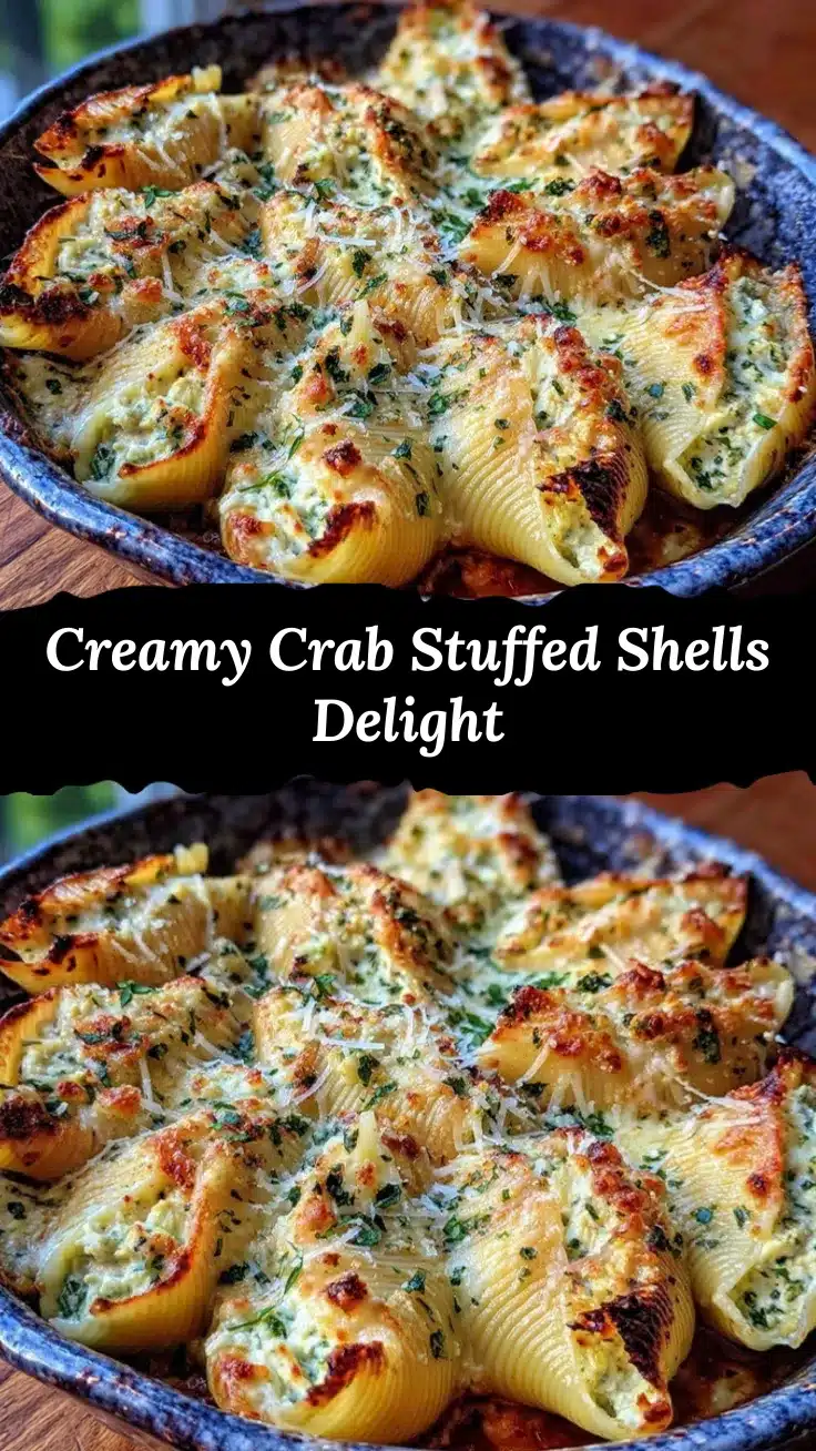 stuffed shells with crab recipe