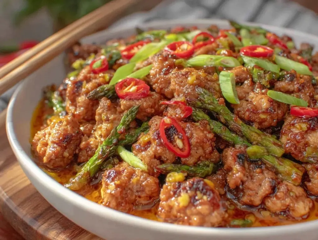 thai basil chicken recipe - featured image