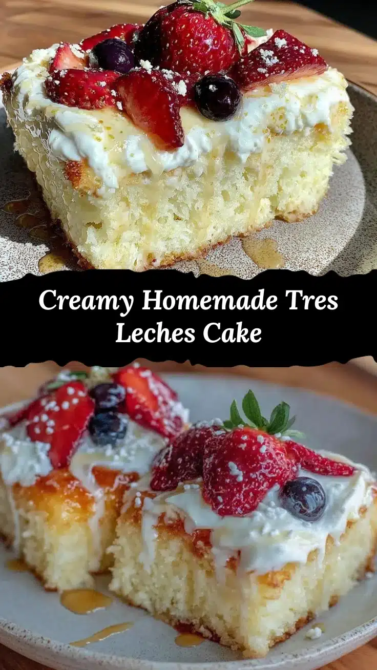 Tres Leches Poke Cake recipe