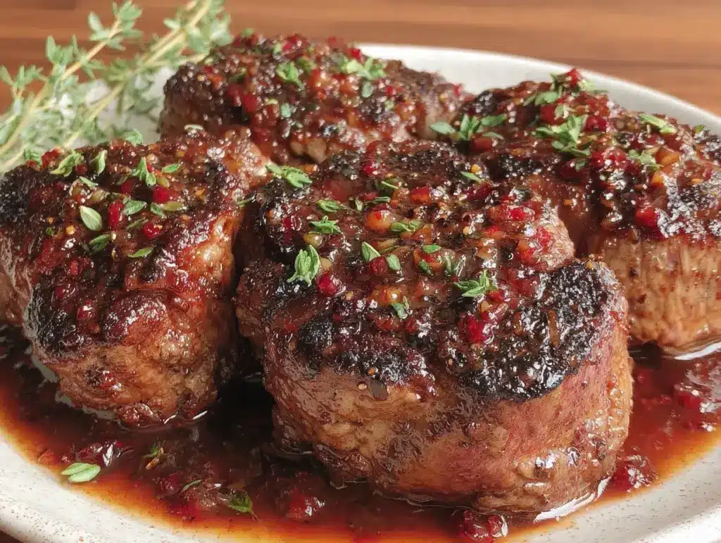 triple filet mignon recipe - featured image