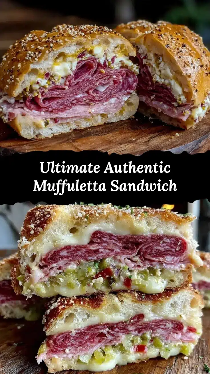 ultimate authentic muffuletta sandwich recipe recipe