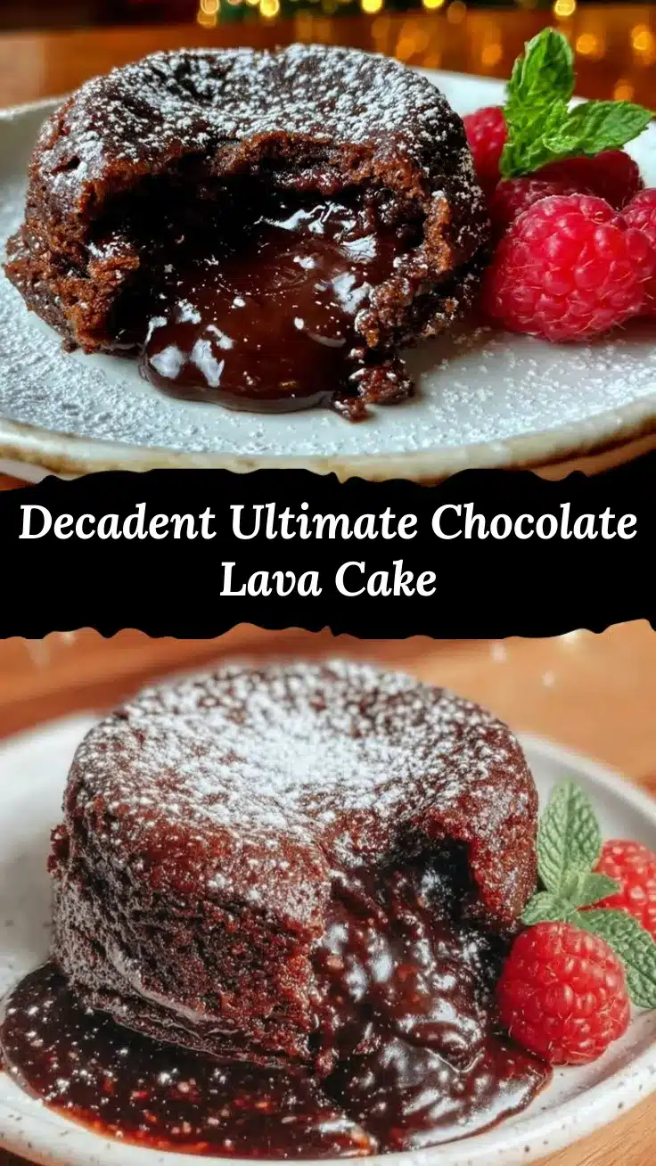 ultimate chocolate lava cake recipe recipe