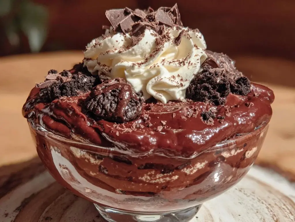 ultra moist chocolate mousse parfait - featured image