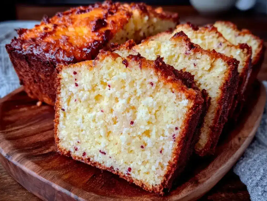 vanilla bean pound cake recipe - featured image