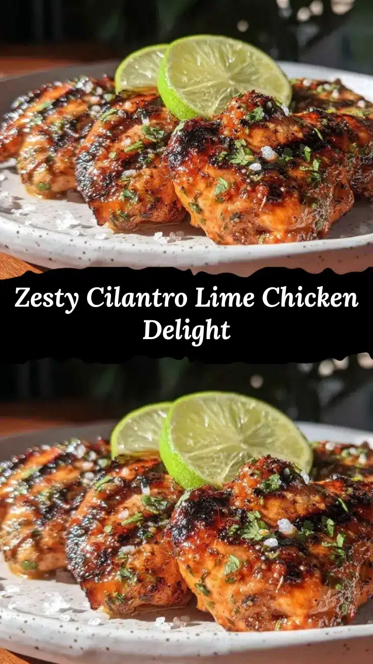 zesty cilantro lime chicken recipe recipe