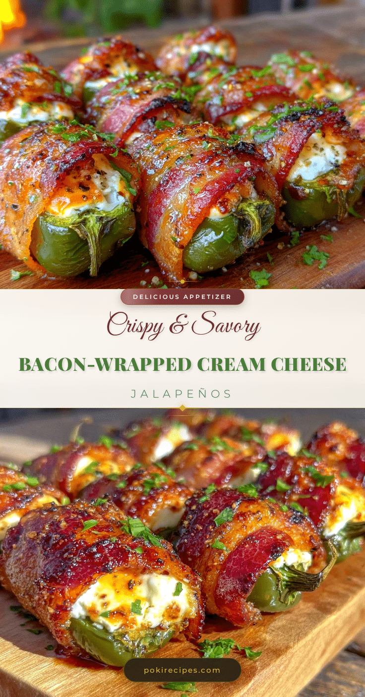 bacon-wrapped cream cheese stuffed jalapeños recipe